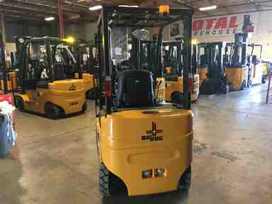 Used 2019 BIG JOE LXE-44 Forklift – Electric Sit Down 4 Wheel, 4400 lb Capacity, 86” Mast, 2173 Hours – $15500.00 – Las Vegas - Thumbnail 2
