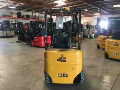Used 2019 BIG JOE LXE-44 Forklift – Electric Sit Down 4 Wheel, 4400 lb Capacity, 86” Mast, 2733 Hours – $15500.00 – Riverside, CA - Thumbnail 2