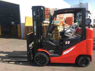 Used 2020 HANGCHA CFH100-LP Forklift – LPG Cushion, 10000 lb Capacity, 89” Mast, 1057 Hours – $39500.00 – Phoenix - Thumbnail 2