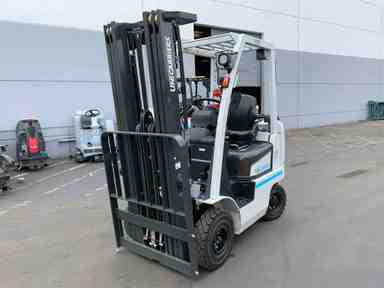 Used 2020 NISSAN AF30LP Forklift – LPG Pneumatic, 3000 lb Capacity, 83” Mast, 2344.7 Hours – $18500.00 – Anaheim - Thumbnail 1