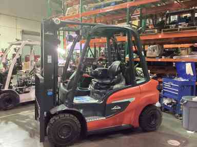 Used 2022 LINDE H30T_1202 Forklift – LPG Pneumatic, 6000 lb Capacity, 90” Mast, 5911 Hours – $39200.00 – Phoenix - Thumbnail 1