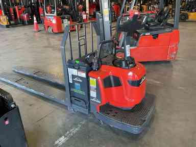 Demo 2022 LINDE EWR30_1101-02-27X96-PS Forklift – Double Rider Jack, 6000 lb Capacity, 3” Mast, 39 Hours – $28390.00 – Anaheim - Thumbnail 1