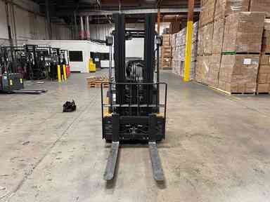 Used 2021-E BIG JOE LXE-44 Forklift – Electric Sit Down 4 Wheel, 4400 lb Capacity, 86” Mast, 1428 Hours – $16450.00 – Anaheim - Thumbnail 3