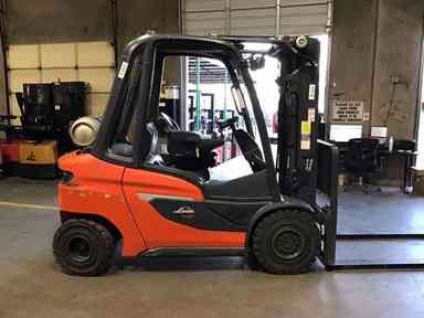 Used 2022 LINDE H30T_1202 Forklift – LPG Pneumatic, 6000 lb Capacity, 90” Mast, 978.2 Hours – $54225.00 – Phoenix - Thumbnail 1