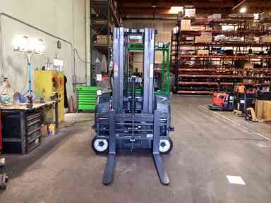 Used 2024 COMBI CBE6000 Forklift – Electric Multi-Directional Forklift , 6500 lb Capacity, 104” Mast, 214 Hours – $109958.75 – Anaheim - Thumbnail 2
