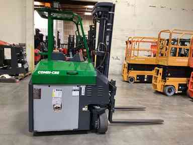 Used 2024 COMBI CBE6000 Forklift – Electric Multi-Directional Forklift , 6500 lb Capacity, 104” Mast, 214 Hours – $109958.75 – Anaheim - Thumbnail 1