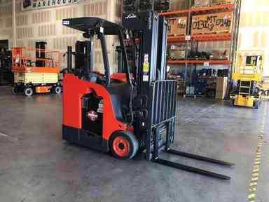 Used 2022 LINDE E20S_1346-20 Forklift – Electric Stand Up Counterbalance, 4000 lb Capacity, 89” Mast, 1369 Hours – $38500.00 – Salt Lake City - Thumbnail 2