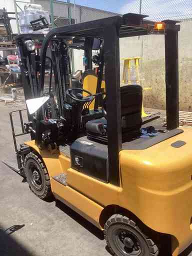 Used 2023 BIG JOE LPE-50_80V Forklift – Lithium Electric Pneumatic, 5000 lb Capacity, 87” Mast, 79 Hours – $38985.00 – Anaheim - Thumbnail 1