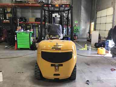 Used 2022 BIG JOE LPE-60_80V Forklift – Lithium Electric Pneumatic, 6000 lb Capacity, 91” Mast, 1 Hours – $37000.00 – Phoenix - Thumbnail 4