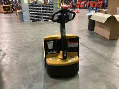 Used 2021 BIG JOE LPT-44 27X48 Forklift – Electric Pallet Jack (Lithium), 4500 lb Capacity, 3” Mast, 61.3 Hours – $3400.00 – Anaheim - Thumbnail 1