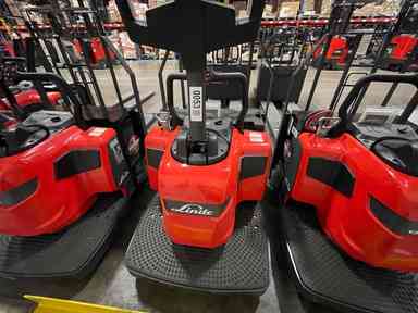 Used 2022 LINDE EWR30_1101-02-27X96-PS Forklift – Double Rider Jack, 6000 lb Capacity, 3” Mast, 567 Hours – $16419.00 – Anaheim - Thumbnail 3