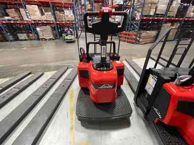 Used 2022 LINDE EWR30_1101-02-27X96-PS Forklift – Double Rider Jack, 6000 lb Capacity, 3” Mast, 589.5 Hours – $16419.00 – Anaheim - Thumbnail 2