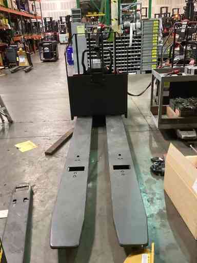 Used 2022 LINDE EWR30_1101-02-27X96-PS Forklift – Double Rider Jack, 6000 lb Capacity, 3” Mast, 411 Hours – $18950.00 – Anaheim - Thumbnail 1