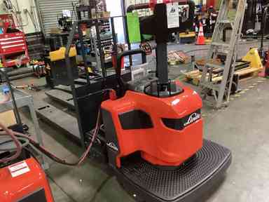 Used 2022 LINDE EWR30_1101-02-27X96-PS Forklift – Double Rider Jack, 6000 lb Capacity, 3” Mast, 411 Hours – $18950.00 – Anaheim - Thumbnail 4