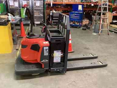 Used 2022 LINDE EWR30_1101-02-27X48-PS Forklift – Rider Jack, 6000 lb Capacity, 3” Mast, 661 Hours – $9500.00 – Anaheim - Thumbnail 1