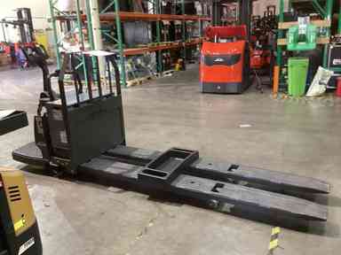 Used 2022 LINDE EWR30_1101-02-27X96 Forklift – Double Rider Jack, 6000 lb Capacity, 3” Mast, 562 Hours – $15850.00 – Anaheim - Thumbnail 3