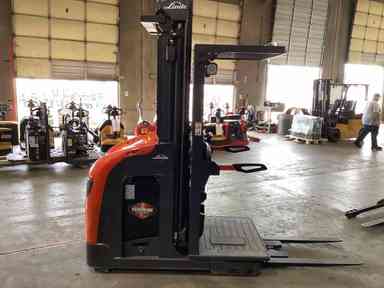 Used 2021 LINDE V15P_5215 Forklift – Electric Order Picker, 3000 lb Capacity, 107” Mast, 1841 Hours – $29500.00 – Anaheim - Thumbnail 1