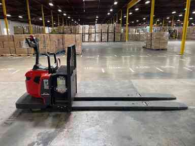 Used 2022 LINDE EWR30_1101-02-27X96-PS Forklift – Double Rider Jack, 6000 lb Capacity, 3” Mast, 384 Hours – $17522.00 – Anaheim - Thumbnail 1