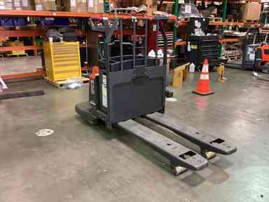 Demo 2022 LINDE EWR30_1101-02-27X48-PS Forklift – Rider Jack, 6000 lb Capacity, 3” Mast, 1.3 Hours – $14500.00 – Anaheim - Thumbnail 1
