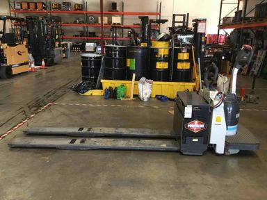 Used 2016 NISSAN RPX60B 27X96 Forklift – Double Rider Jack, 6000 lb Capacity, 3.25” Mast, 2272 Hours – $8950.00 – Hawaii, Waipahu - Thumbnail 3