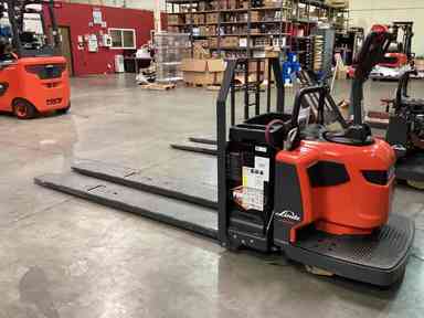New 2022 LINDE EWR30_1101-02-27X96 Forklift – Double Rider Jack, 6000 lb Capacity, 3” Mast, .1 Hours – $15950.00 – Anaheim - Thumbnail 1