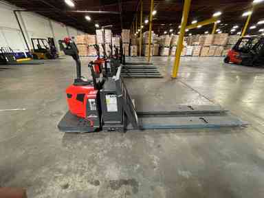 Used 2022 LINDE EWR30_1101-02-27X96-PS Forklift – Double Rider Jack, 6000 lb Capacity, 3” Mast, 1 Hours – $17600.00 – Anaheim - Thumbnail 1