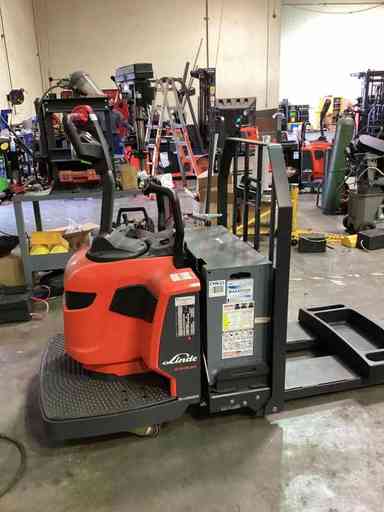 Used 2022 LINDE EWR30_1101-02-27X96-PS Forklift – Double Rider Jack, 6000 lb Capacity, 3” Mast, 245 Hours – $12150.00 – Phoenix - Thumbnail 2