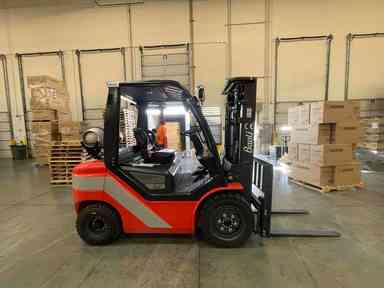 Used 2022 BAOLI KBG25_6010 Forklift – LPG Pneumatic, 5000 lb Capacity, 86” Mast, 417 Hours – $38250.00 – Phoenix - Thumbnail 2