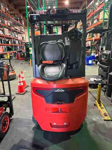Used 2022 LINDE E25C_1347-FT Forklift – Electric Sit Down 4 Wheel, 5000 lb Capacity, 91” Mast, 1672 Hours – $57500.00 – Anaheim - Thumbnail 2