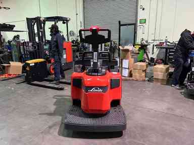 Used 2022 LINDE EWR30_1101-02-27X48-PS Forklift – Rider Jack, 6000 lb Capacity, 3” Mast, 588.8 Hours – $11900.00 – Anaheim - Thumbnail 1