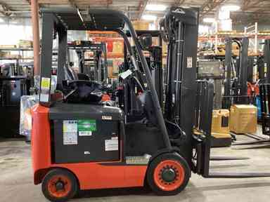 Used 2022 LINDE E25C_1347-FT Forklift – Electric Sit Down 4 Wheel, 5000 lb Capacity, 91” Mast, 790 Hours – $47400.00 – Anaheim - Thumbnail 1