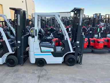 Used 2022 NISSAN CFS40LP Forklift – LPG Cushion, 4000 lb Capacity, 88” Mast, 1333 Hours – $24200.00 – Phoenix - Thumbnail 1