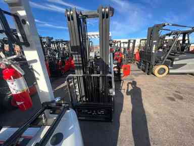 Used 2022 NISSAN CFS40LP Forklift – LPG Cushion, 4000 lb Capacity, 88” Mast, 179.5 Hours – $32500.00 – Phoenix - Thumbnail 3