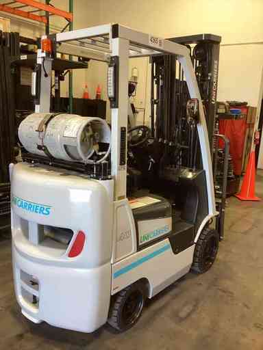 Used 2023 NISSAN CFS40LP Forklift – LPG Cushion, 4000 lb Capacity, 88” Mast, 2355.1 Hours – $29500.00 – Anaheim - Thumbnail 2