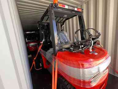 Demo 2023 BAOLI KBG25_6010 Forklift – LPG Pneumatic, 5000 lb Capacity, 90” Mast, 51.2 Hours – $37500.00 – Hawaii, Waipahu - Thumbnail 1