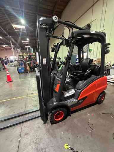 Used 2023 LINDE H20T_391 Forklift – LPG Pneumatic, 4000 lb Capacity, 89.5” Mast, 2118.8 Hours – $43500.00 – Anaheim - Thumbnail 2