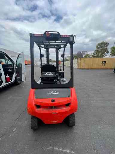 Used 2022 LINDE E204WC_346-20 Forklift – Electric Sit Down 4 Wheel, 4000 lb Capacity, 91” Mast, 283 Hours – $49682.74 – Salt Lake City - Thumbnail 3