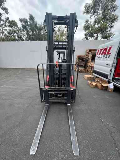 Used 2022 LINDE E204WC_346-20 Forklift – Electric Sit Down 4 Wheel, 4000 lb Capacity, 91” Mast, 283 Hours – $49682.74 – Salt Lake City - Thumbnail 2
