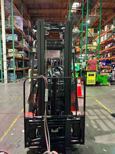 Used 2023 LINDE E18_346-20 Forklift – Electric Sit Down 3 Wheel, 3500 lb Capacity, 87” Mast, 455 Hours – $44950.00 – Anaheim - Thumbnail 2