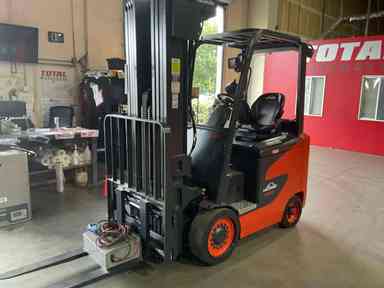 Demo 2023 LINDE E30C_1347-FT Forklift – Electric Sit Down 4 Wheel, 6000 lb Capacity, 96” Mast, 147 Hours – $59800.00 – Anaheim - Thumbnail 1