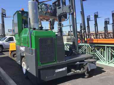 Used 2021 COMBI C14000 Forklift – LPG Pneumatic, 14000 lb Capacity, 135” Mast, 824 Hours – $106400.00 – Anaheim - Thumbnail 4