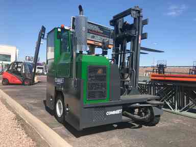 Used 2021 COMBI C14000 Forklift – LPG Pneumatic, 14000 lb Capacity, 135” Mast, 824 Hours – $106400.00 – Anaheim - Thumbnail 1