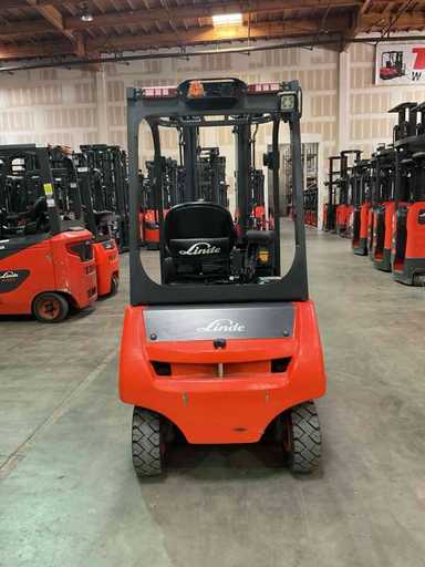 Used 2022 LINDE E204WP_346-20 Forklift – Electric Sit Down 4 Wheel, 4000 lb Capacity, 91” Mast, 861 Hours – $49682.74 – Hawaii, Waipahu - Thumbnail 4