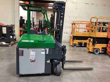 Used 2024 COMBI CBE6000 Forklift – Electric Multi-Directional Forklift , 6500 lb Capacity, 104” Mast, 262.6 Hours – $109958.75 – Anaheim - Thumbnail 1
