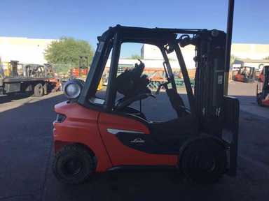 Used 2022 LINDE H30T_1202 Forklift – LPG Pneumatic, 6000 lb Capacity, 90” Mast, 3303 Hours – $29500.00 – Phoenix - Thumbnail 2