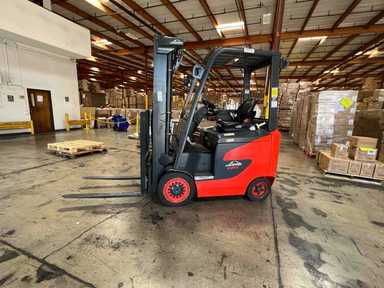 Used 2021 LINDE E25C_1347 Forklift – Electric Sit Down 4 Wheel, 5000 lb Capacity, 91” Mast, 768 Hours – $41500.00 – Anaheim - Thumbnail 2