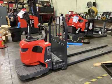 Used 2022 LINDE EWR30_1101-02-27X96-PS Forklift – Double Rider Jack, 6000 lb Capacity, 3” Mast, 945 Hours – $8500.00 – Anaheim - Thumbnail 3