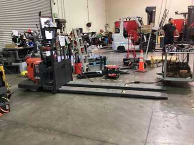 Used 2022 LINDE EWR30_1101-02-27X78-PS Forklift – Rider Jack, 6000 lb Capacity, 3” Mast, 1229.7 Hours – $8500.00 – Anaheim - Thumbnail 2