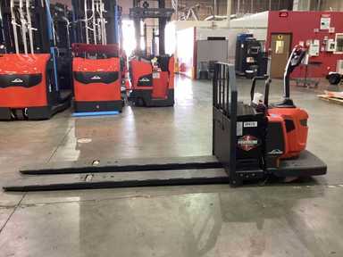 Used 2022 LINDE EWR30_1101-02-27X96-PS Forklift – Double Rider Jack, 6000 lb Capacity, 3” Mast, 244.3 Hours – $10950.00 – Anaheim - Thumbnail 1