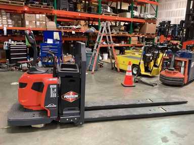 Used 2022 LINDE EWR30_1101-02-27X96 Forklift – Double Rider Jack, 6000 lb Capacity, 3” Mast, 135 Hours – $8500.00 – Anaheim - Thumbnail 3